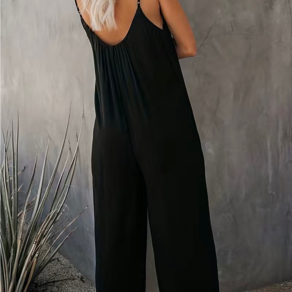 NWOT Boho spaghetti strap jumpsuit romper - Picture 2 of 3